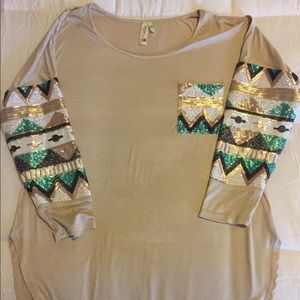 Sequin Boutique Tunic